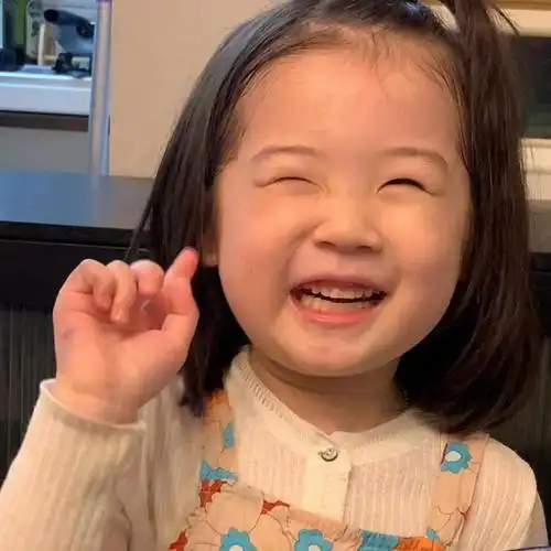 适合永久做头像的可爱韩国小女孩头像