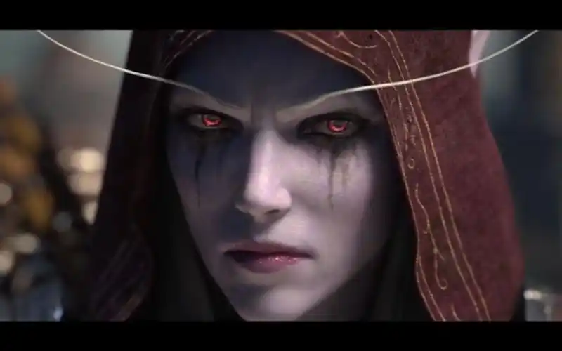 部落向超燃cg混剪黑暗女王希尔瓦娜斯风行者