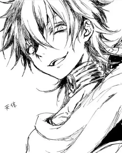 72线稿画廊72动漫 壁纸 情头 基头 男头.