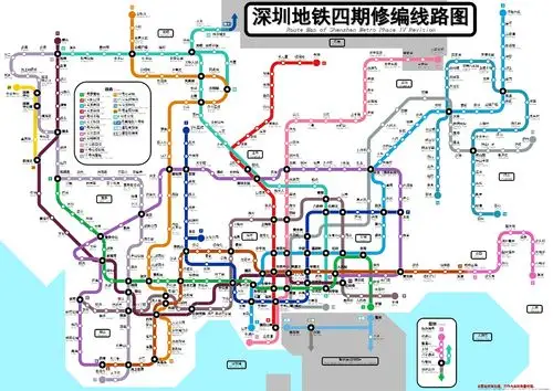 03a-版深圳地铁四期调整线路图绘制完成