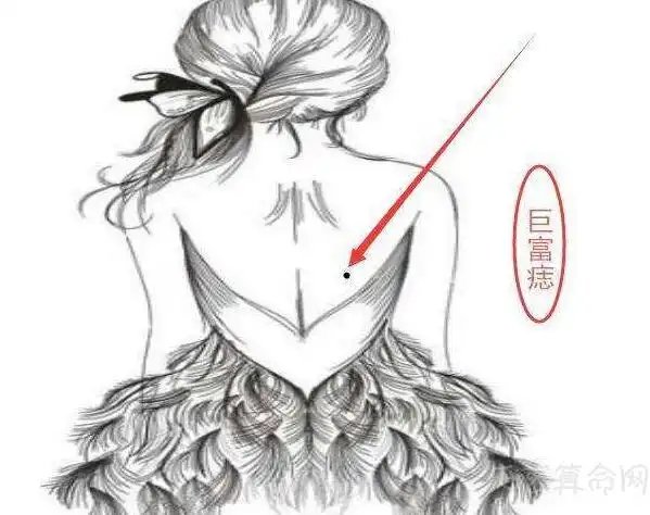 巨富痣是什么意思象征财富的意思