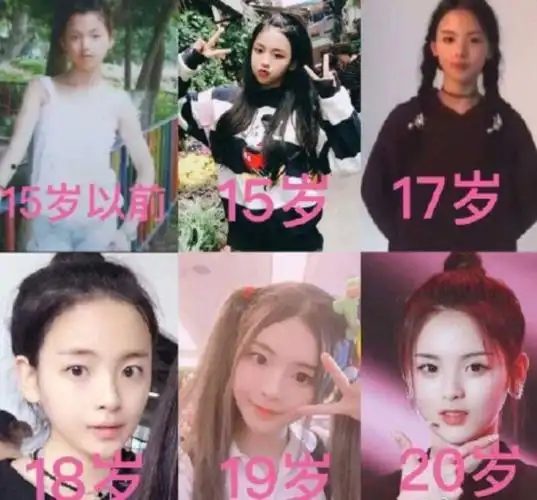 都说杨超越是人间芭比看到她18岁旧照后整没整容一目了然