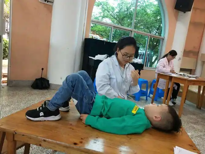 实验幼儿园中五班体检记 写美篇身高,体重,视力, 内外科,五官科