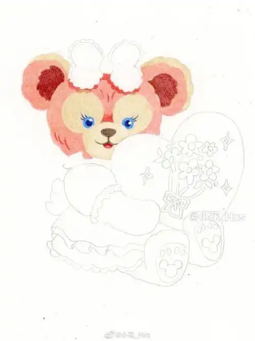 彩铅步骤临摹 | 《雪莉玫》_手机搜狐网