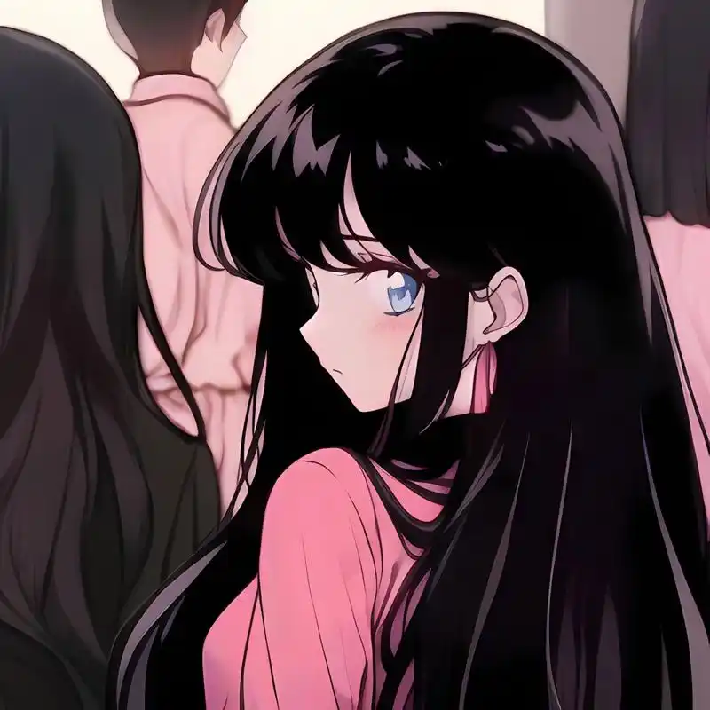 复古旧漫头像pink