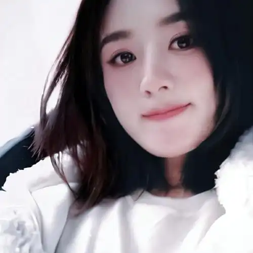 赵丽颖 头像背景搭配 白色文字系列0795