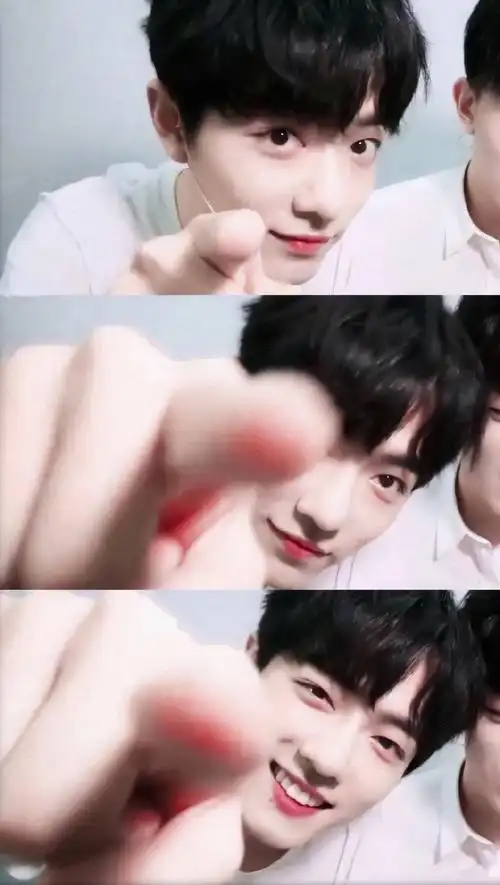 肖战三宫格壁纸