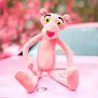 粉色顽皮豹卡通头像_微信头像图片大全