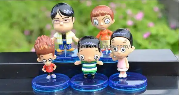 供应电视剧热销人物模型家有儿女仿真人物5款超q版人物手板