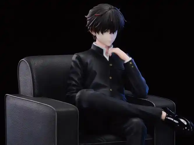 折木奉太郎手办雕像三配件可替换