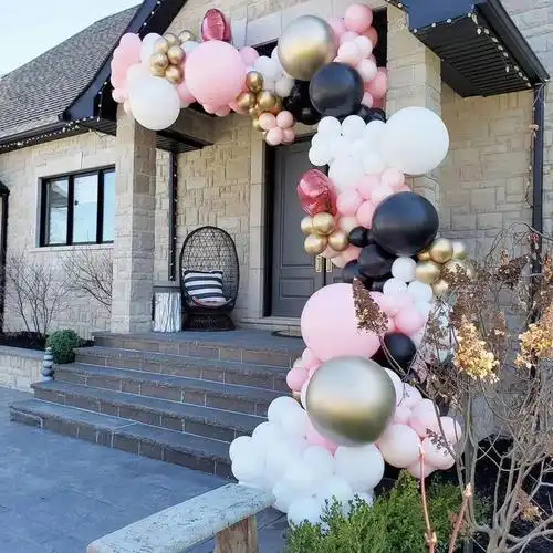 40岁生日派对气球布置