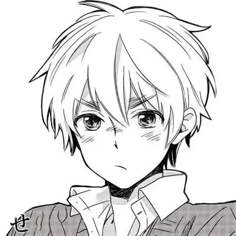 动漫简笔画男生帅气 动漫简笔画男生帅气简单