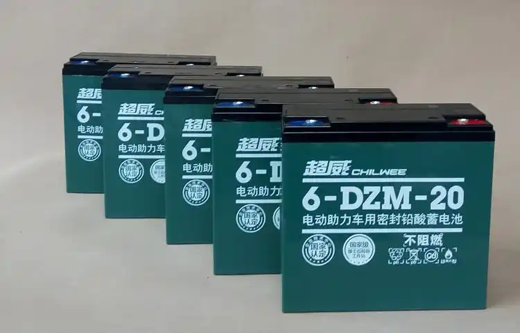 超威黑金12v蓄电池电动车48v20ah三轮车电瓶60v20ah 6dzm20 72v