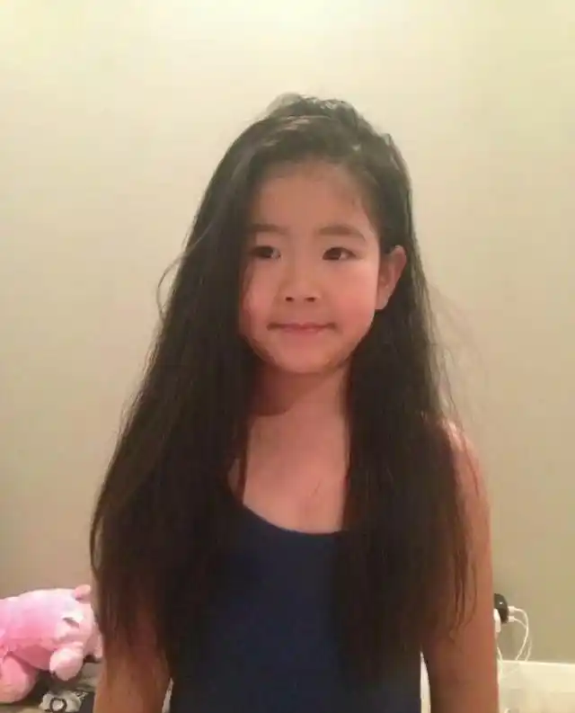 郭涛5岁女儿郭懿文近照