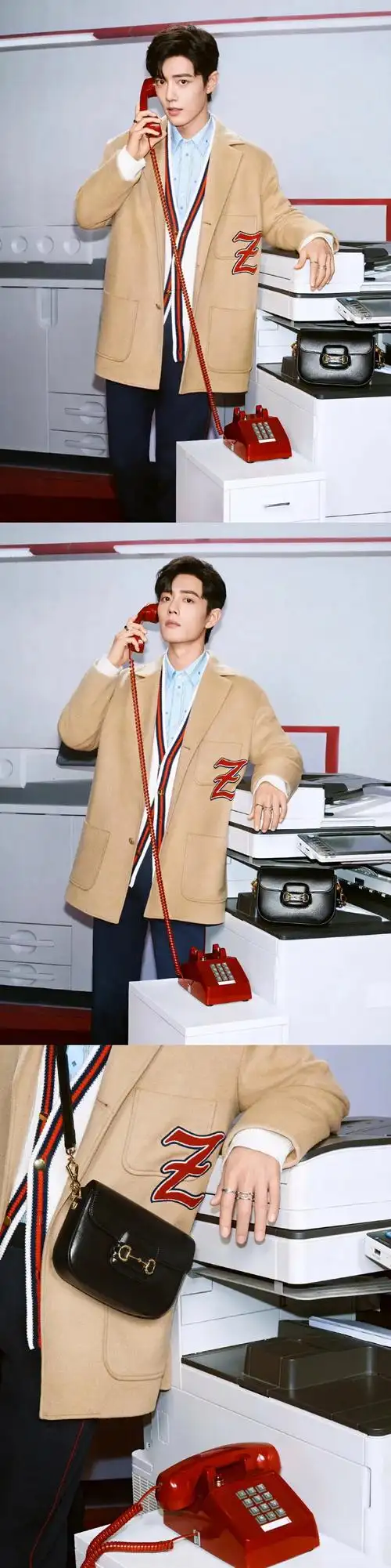 肖战官宣gucci古驰品牌代言人,肖战真的是穿古驰最好看的男人