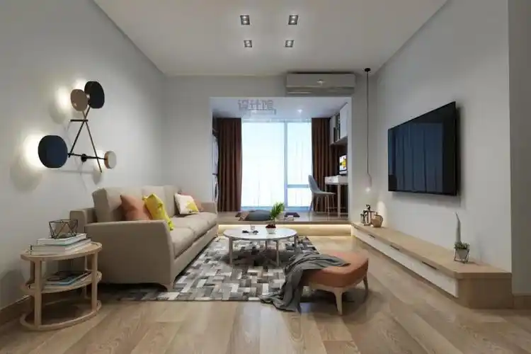 在现代,简约等风格的装修中,灰色也是比较常见的墙面漆颜色,而通过