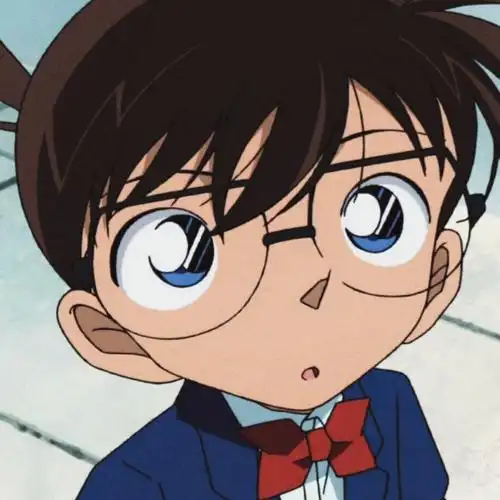 新一 工藤新一头像 柯南 毛利兰头像 毛利兰 小兰 情侣头像 情侣 可爱