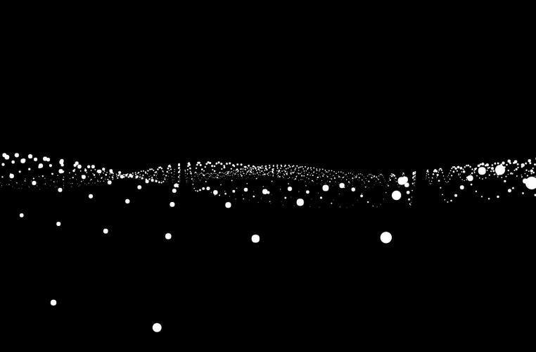 升级版threejs3d粒子波浪动画