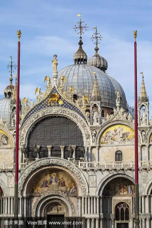 意大利威尼斯的圣马可大教堂