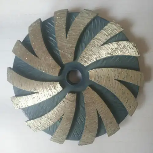 80mm石材角磨机金刚石烧结小磨轮厂家批发雕刻耐磨磨轮