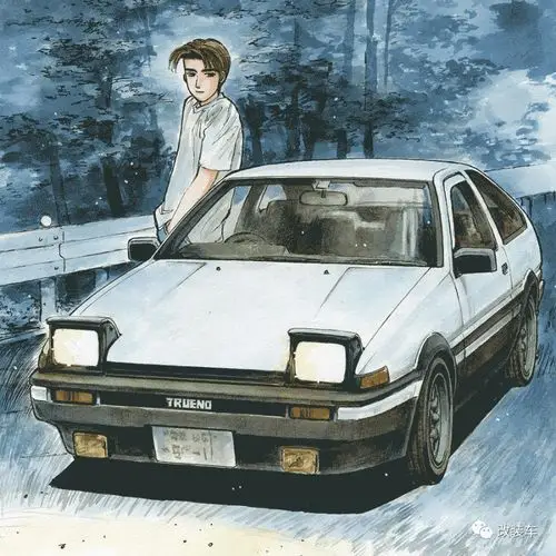 藤原拓海-ae86