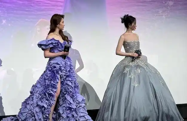 张靓颖与刘亦菲同框不输仪态才知骨相与顶级骨相的区别