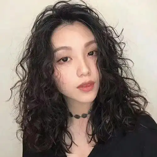 假发女泡面头长卷发真人发丝大波浪网红真发头套式假发时尚中长发