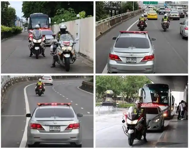 皇家警车开道按时抵达演出剧院-阿萨拉剧院皇家警车开路 / 2029