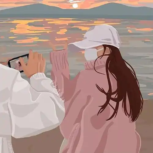 情侣头像一半一张,超甜的情侣头像一人一半(你是另一个我,你是爱的另