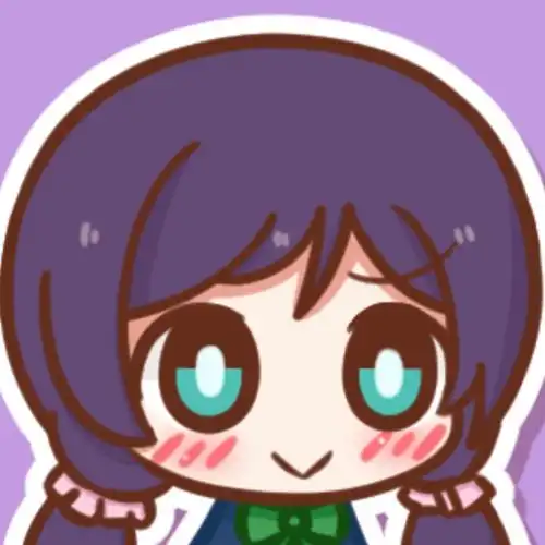 lovelive东条希嘟嘴头像