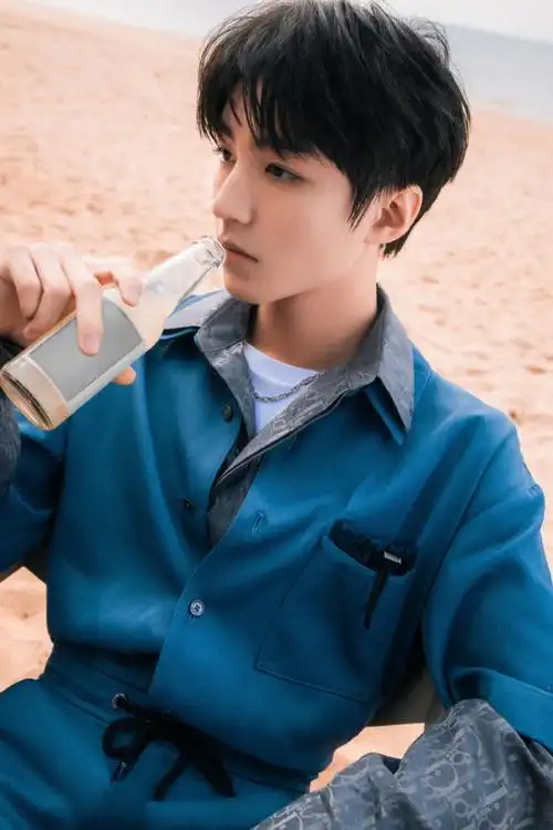 王俊凯海边凝眸大片