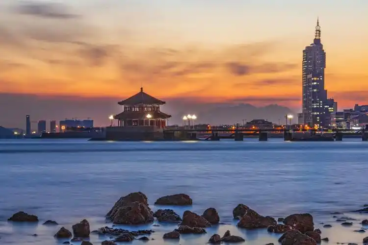 【图片4】青岛栈桥夜景d--蜂鸟论坛照片套图