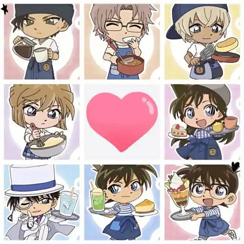 柯南全家福60壁纸