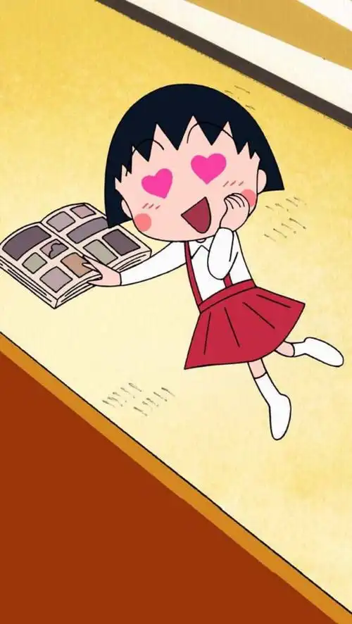 熊猫爱草莓「樱桃小丸子」高清无水印手机壁纸可爱卡通头像萌萌哒