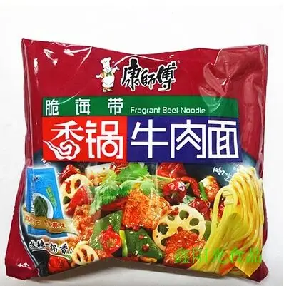927234康师傅香锅牛肉面袋装119g ￥2.5元/袋 月售0份
