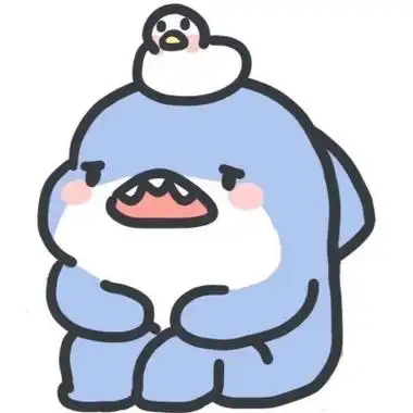 高清呆萌可爱的卡通鲨鱼萌萌哒头像图片