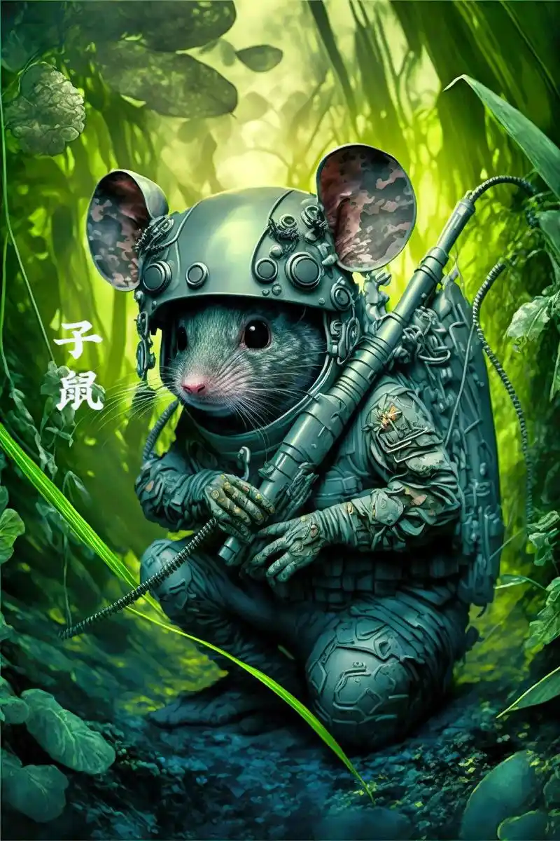 丛林特种兵十二生肖壁纸#醒图 #手机壁纸 #图文伙伴计划  - 抖音