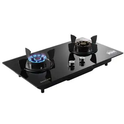 百得(best) q626b 钢化玻璃燃气灶 天然气灶 家用双眼灶 大火力灶具