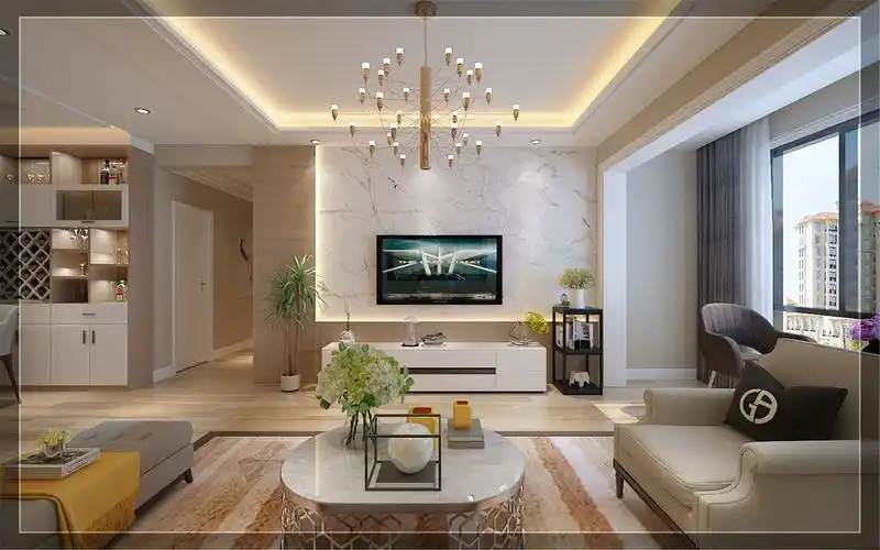 简约现代风 - 现代风格三室一厅一卫装修效果图 - ***6设计效果图