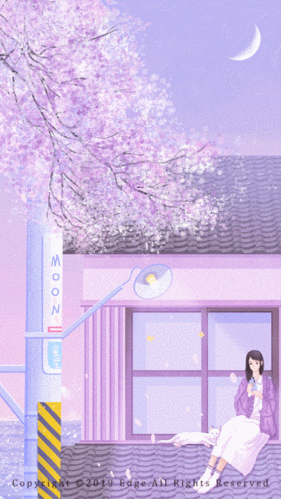 紫色系动态图 - 堆糖,美图壁纸兴趣社区