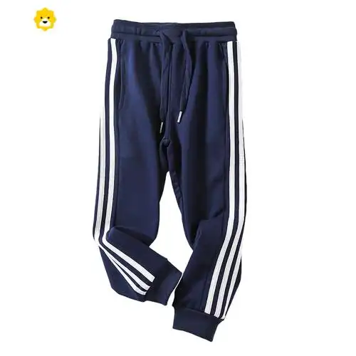 喻娄男孩休闲裤男童卫裤中大童运动裤春季新款长裤儿童裤子