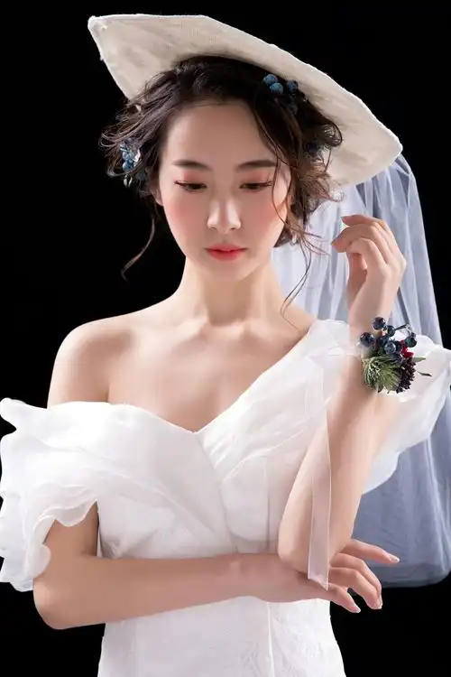 唯美系新娘化妆造型