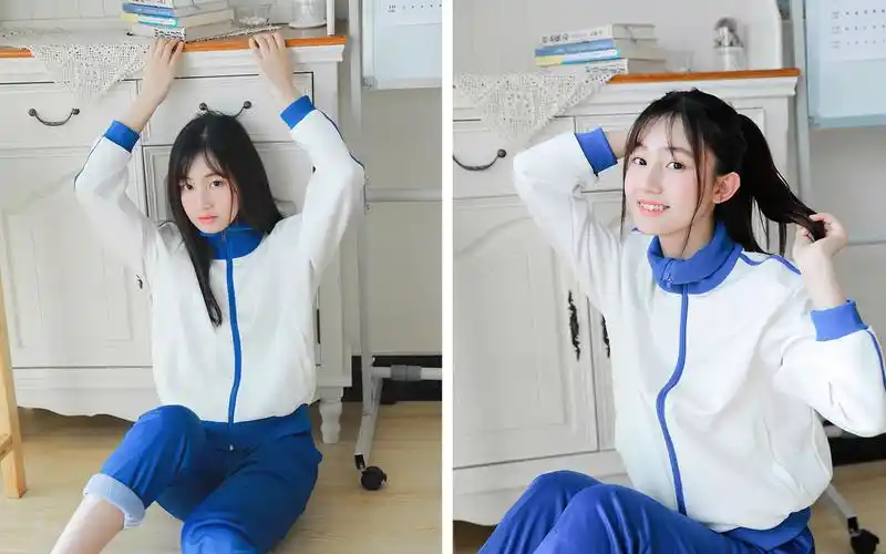 校服美女学生妹高清桌面壁纸图片