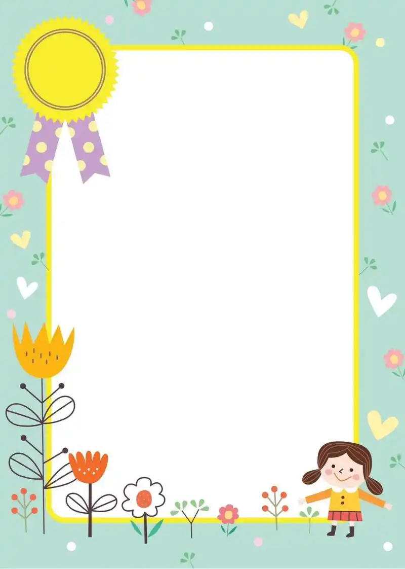 幼儿园卡通海报分享!