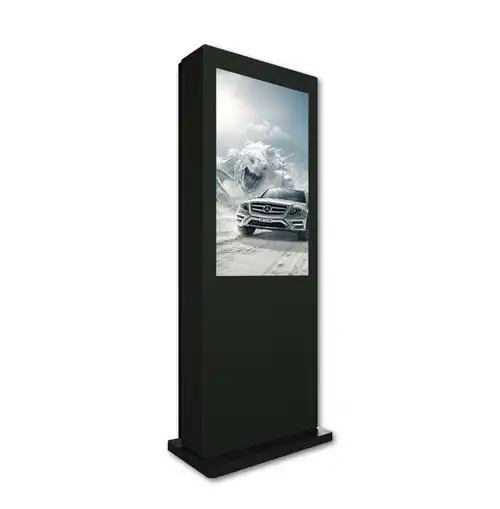 舞钢广告机批发32寸户外高亮立式触摸一体机