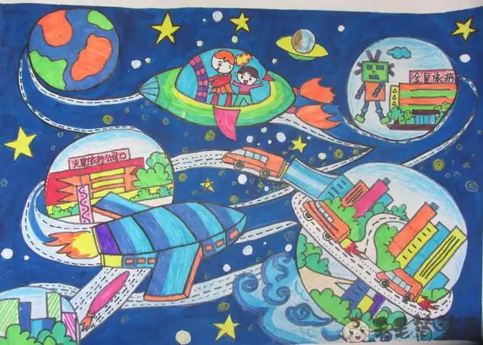 全国科幻画获奖作品一等奖