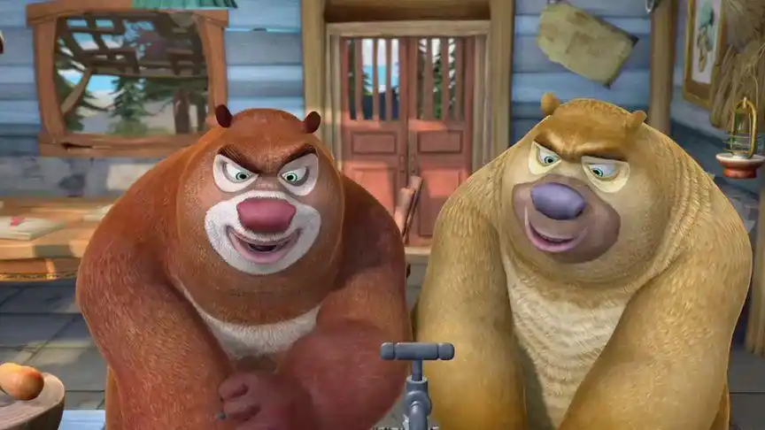 动画片熊出没熊大熊二光头强