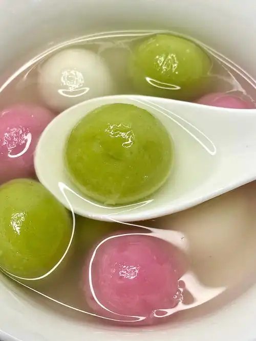 谁能拒绝糯叽叽的彩色汤圆呢75