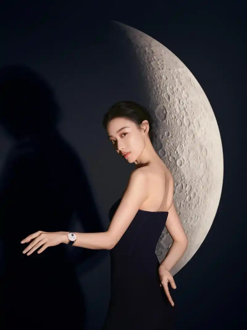 倪妮,黑色魅影,绰约身姿