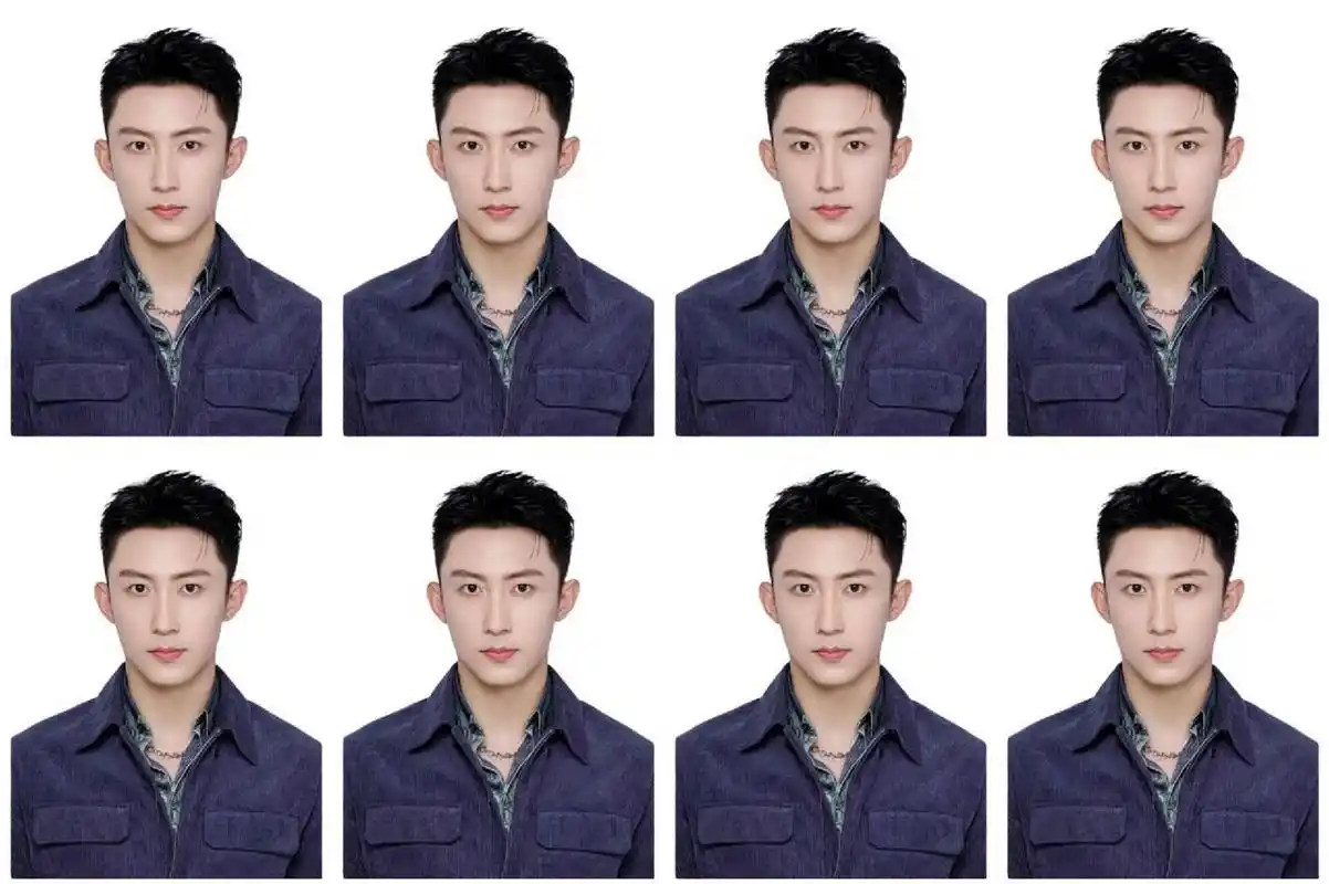 黄景瑜证件照!帅晕我 转载 二创等麻烦标明出处